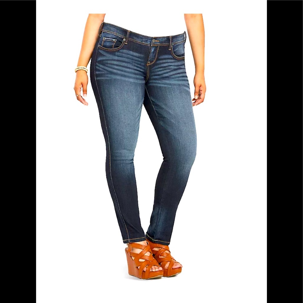 Torrid Luxe Skinny Jean - Luxe Stretch Dark Wash